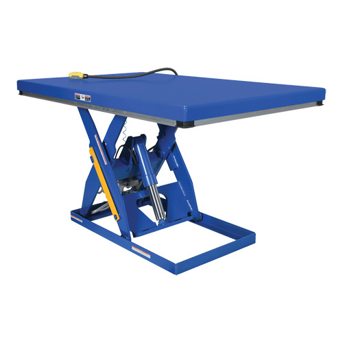 Hydraulic Scissor Lift Table, Steel, 48" L x 24" W, 3000 lbs - 1
