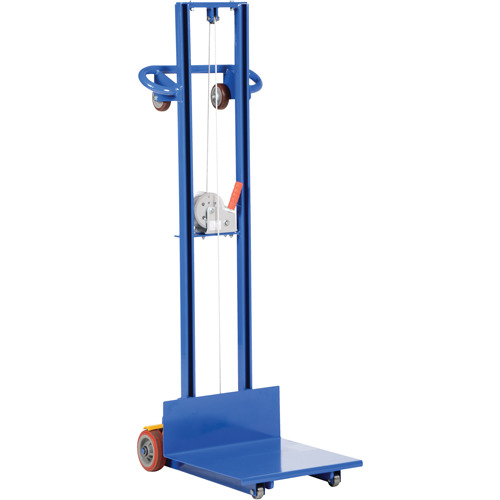 Platform Lift Stacker, Hand Winch Operated, 500 lbs. Capacity - 1