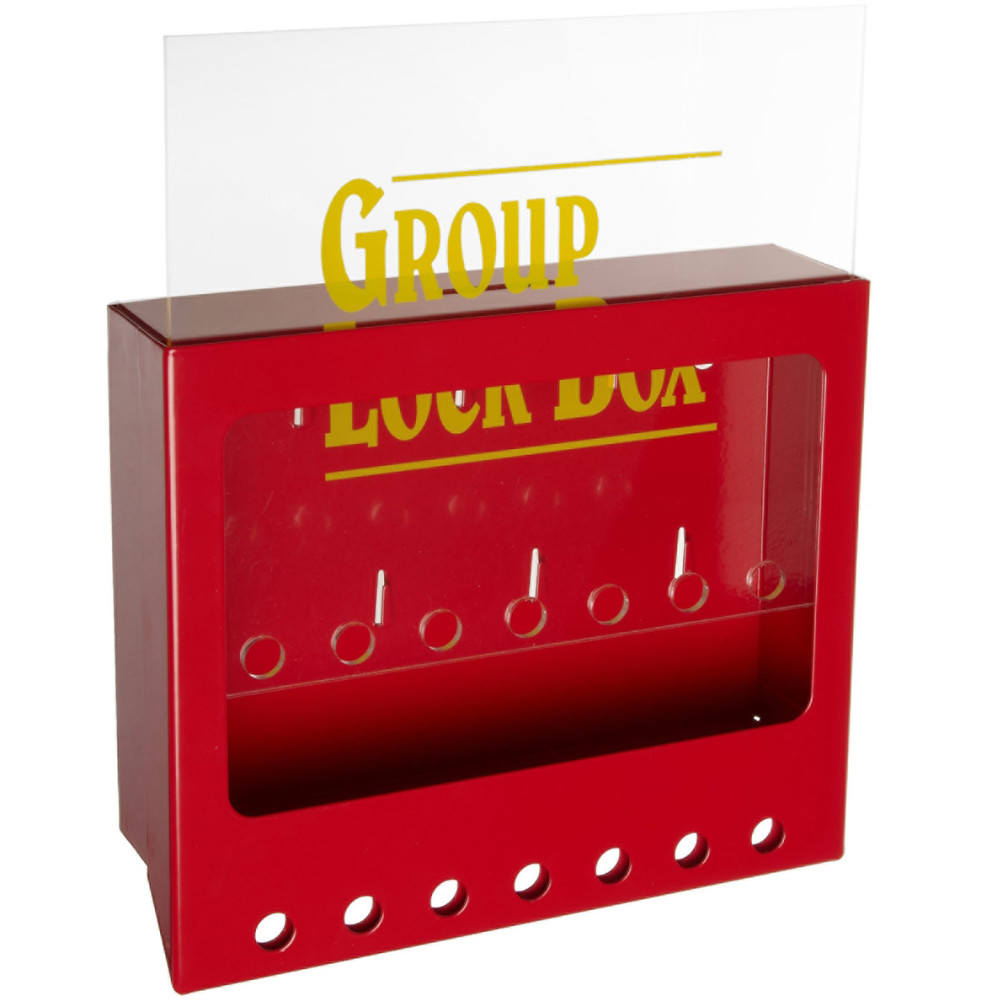 Metal group lock box for wall mounting - 2