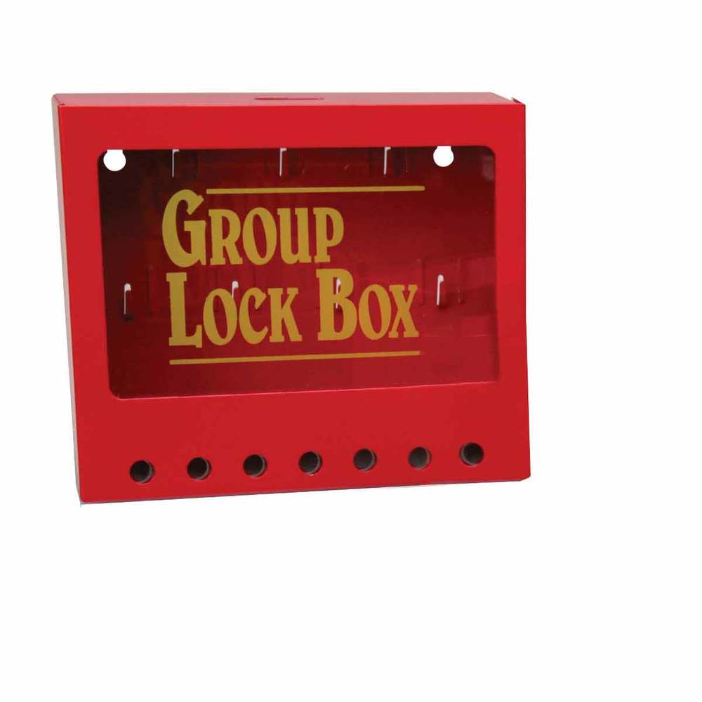 Metal group lock box for wall mounting - 1