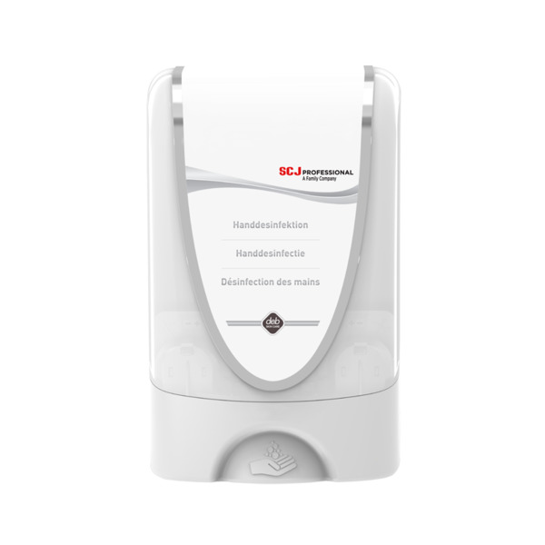 Dispenser for hand sanitiser InstantFOAM™, for wall mounting, IFSTF2MD, for 1 litre cartridges - 1
