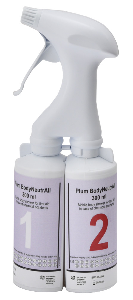 Dekontaminationslösung Plum BodyNeutrAll, Notfallspray, 600 ml - 1