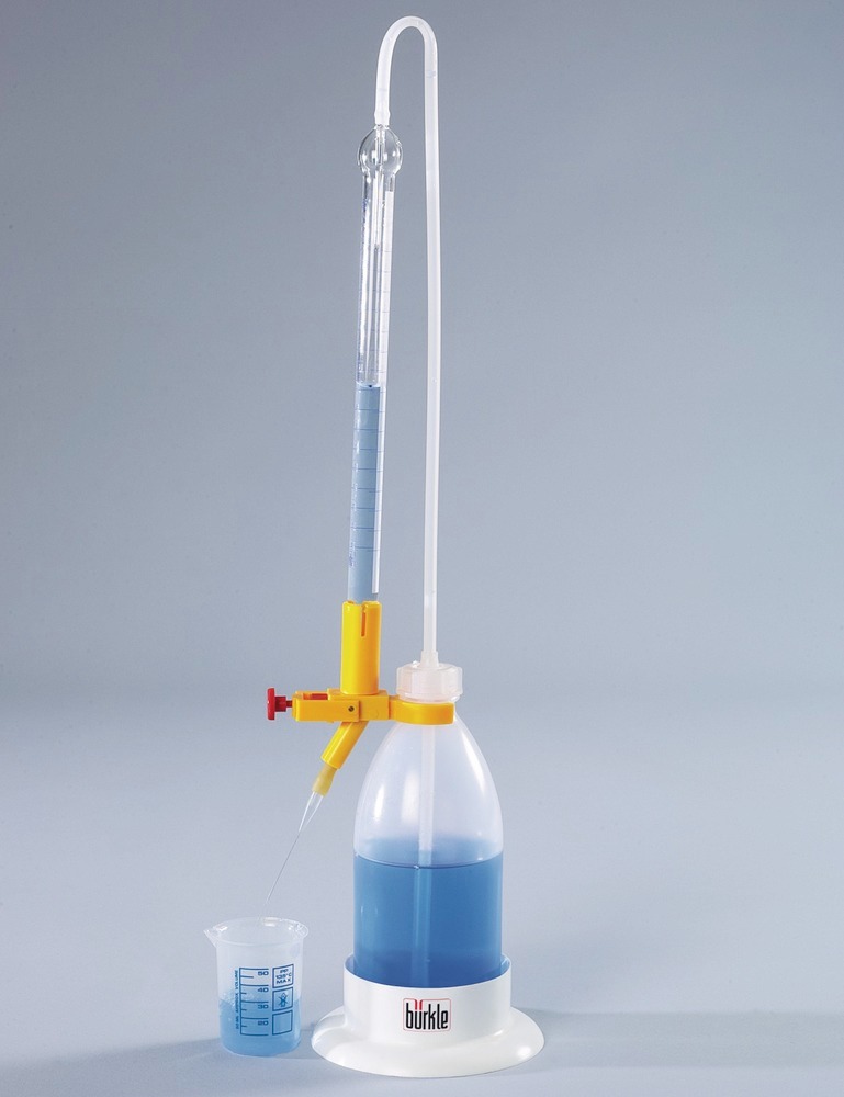 Automatische titratieburet, gemaakt van borosilicaatglas, 5 ml, PU = 3 stuks - 1
