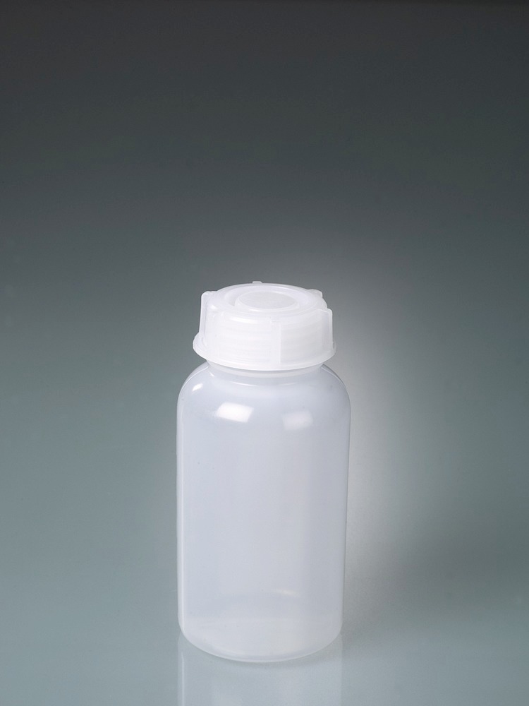 Butelka z szeroką szyjką z PP, przezroczysta, 100 ml, PU = 96 szt. - 2