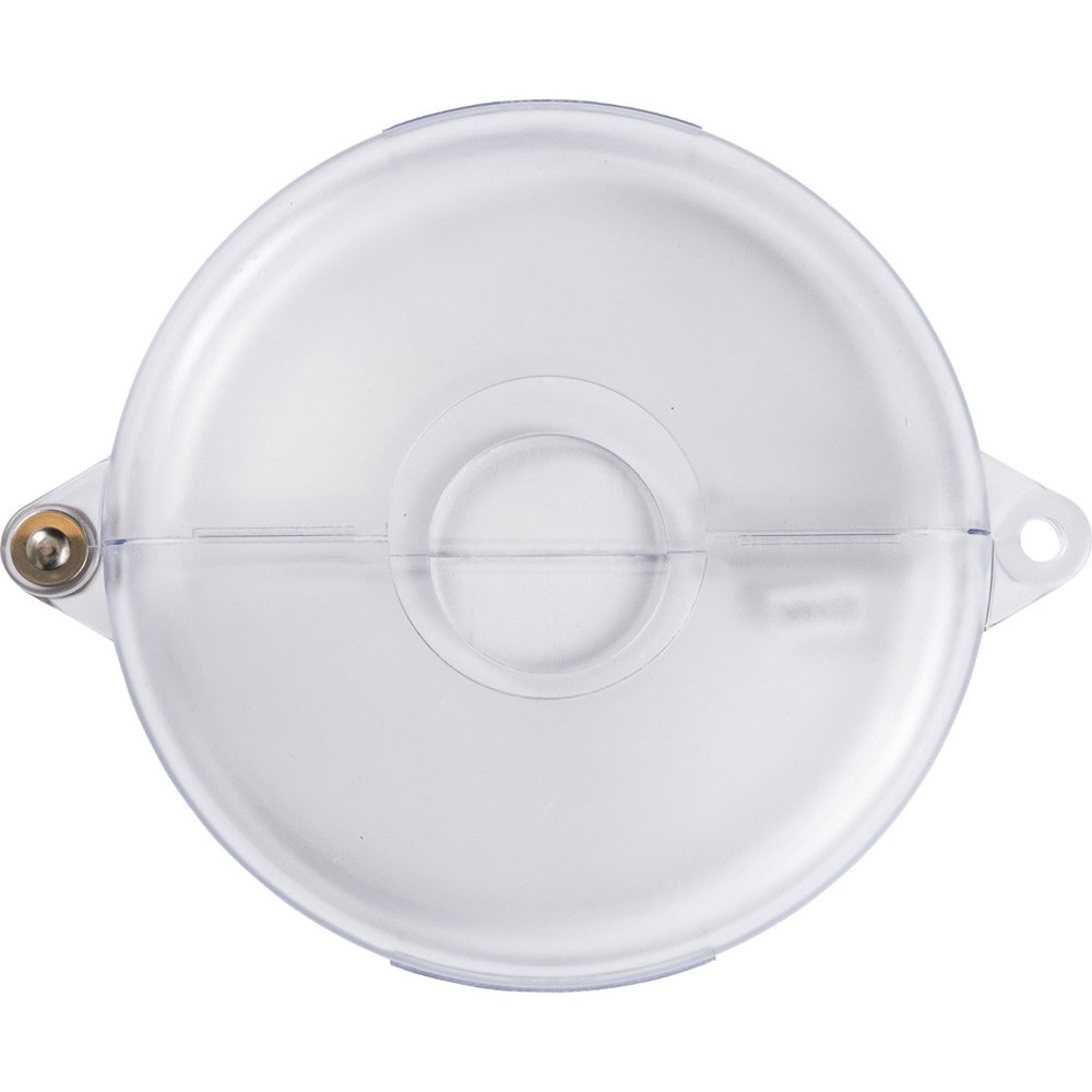 Lockout device for globe valves, transparent - 1
