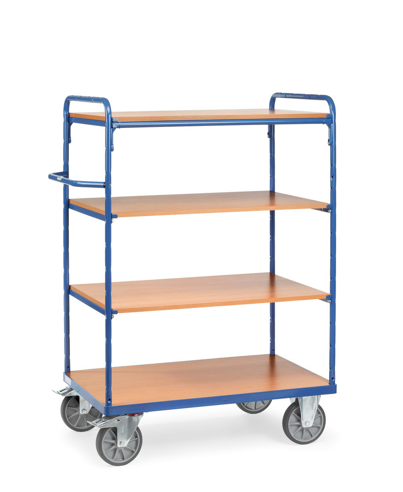 Servante universelle avec 4 étagères, ouverte, 1200 x 800 mm - 1