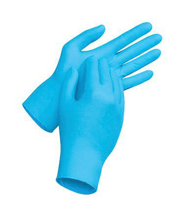Jednorazové rukavice uvex u-fit ft, kat. III, veľ. 8 (M), BJ = 50 párov - 1