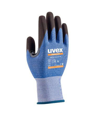 uvex cut-resistant glove athletic B XP, Cat. II, size 8, Pack = 10 pairs - 2