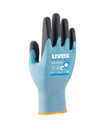 uvex cut-resistant glove phynomic airLite C ESD, Cat. II, size 8, Pack = 10 pairs - 2