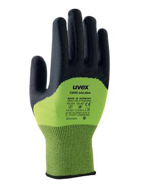 Neprořezné rukavice uvex C500 wet plus, kat. II, velikost 8, BJ = 10 párů - 2