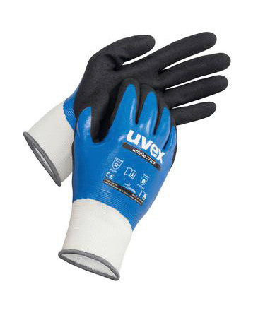 uvex safety glove unilite 7710F, Cat. II, size 8, Pack = 10 pairs - 1