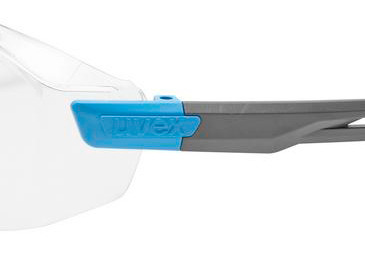 uvex safety goggles i-lite 9143265, anthracite/blue - 2