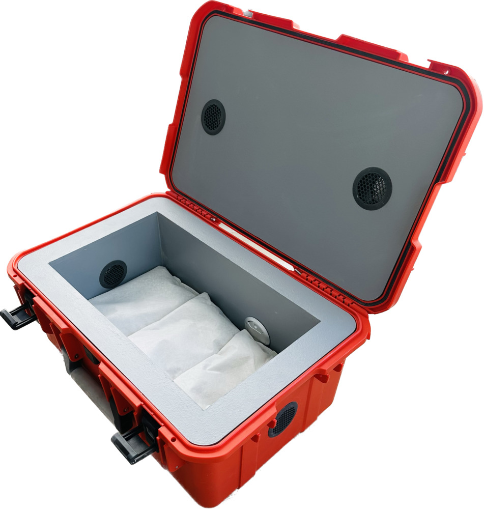 Valise coupe-feu pour batterie lithium-ion BSK-1, plastique remplissage PyroBubbles® - 3