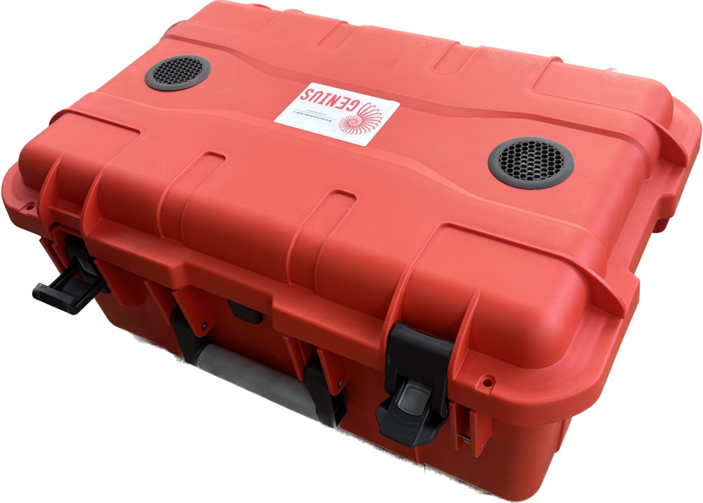 Protipožární kufřík na Li-Ion baterie BSK-1, z plastu, výplň Pyrobubbles® - 2