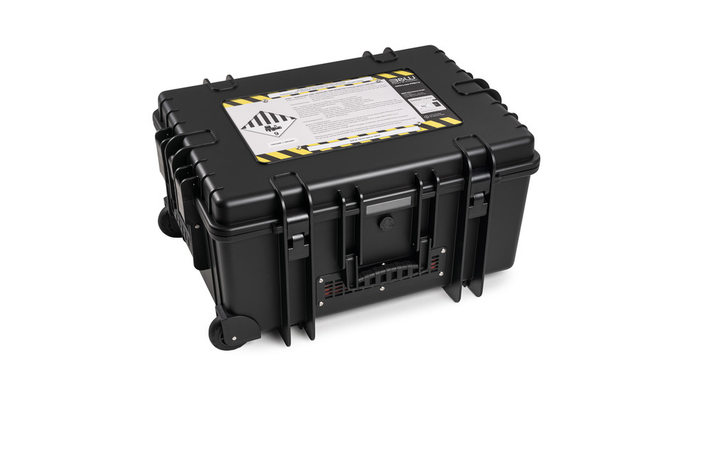 Mallette de transport Li-Ion Carry & Store de B&W, pour batteries lithium-ion, capacité 16 kg - 1