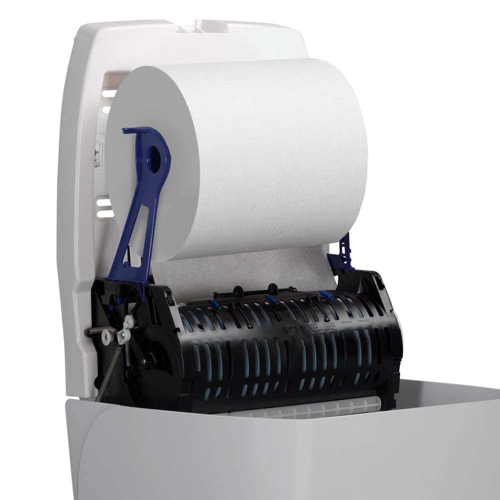 Kimberly-Clark Aquarius™ no-touch roll dispenser for paper towels, 6959, white - 4