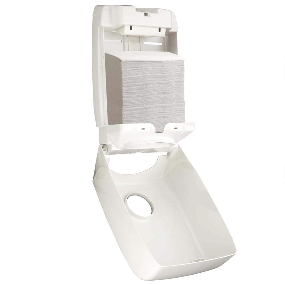 Kimberly-Clark Aquarius™ dispenser for paper towels, 6945, white - 3
