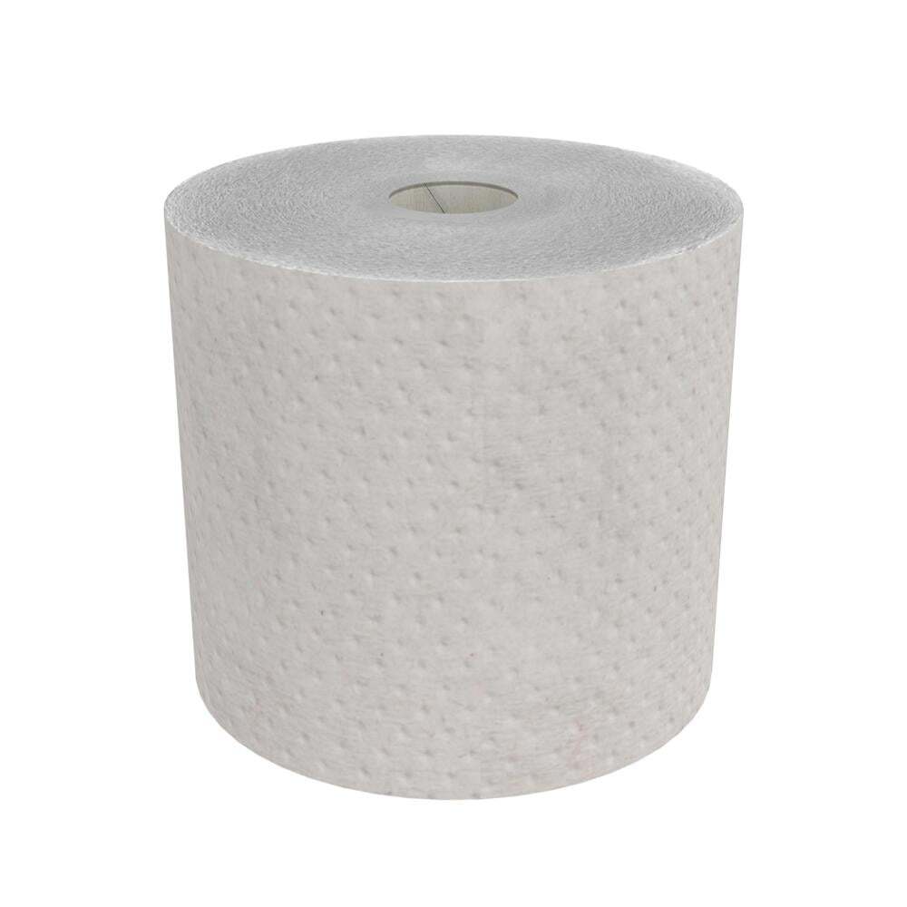 Hostess™ paper towels in 100% recycled material, 6063, embossed, grey, 1-ply, 6 x 190m rolls - 2