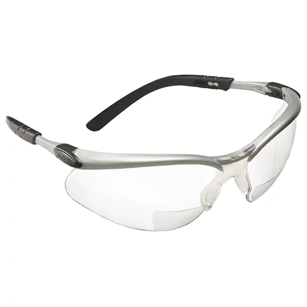  Reader's Safety Glasses, Anti-Fog, Clear, 2 Diopter - 1