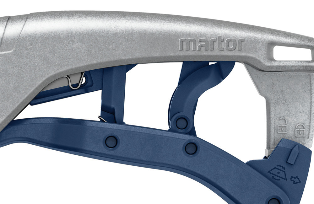 Bezpečnostní nůž MARTOR SECUNORM 610 XDR, detekovatelný kov, nekorodující - 2