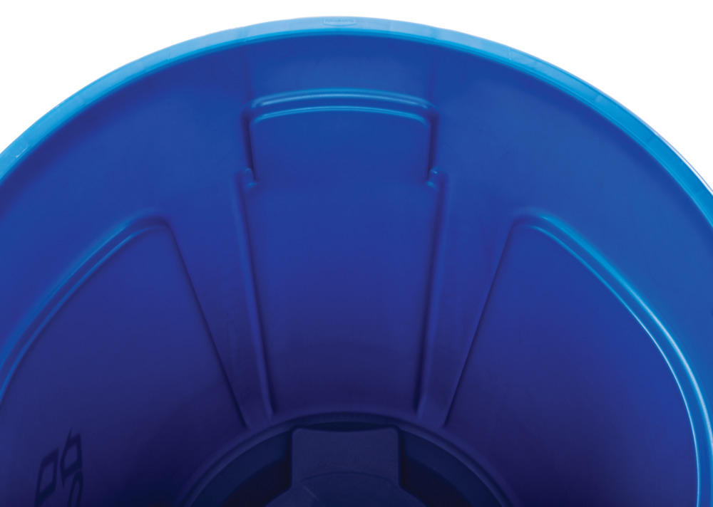 Universalbehållare av polyetylen (PE), volym 120 liter, blå - 2
