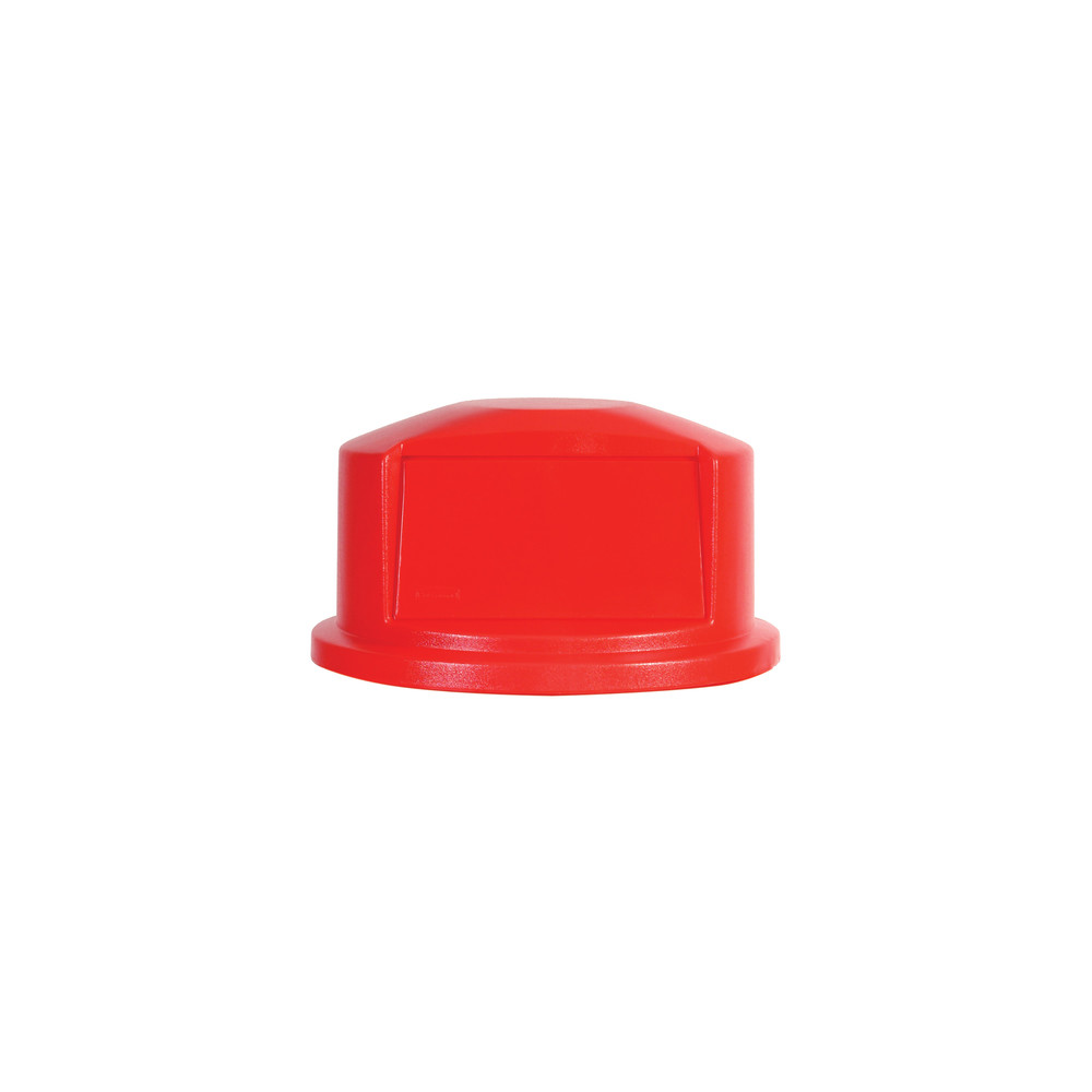 Tromlelåg med åbningsklap af polyethylen (PE), rød - 5