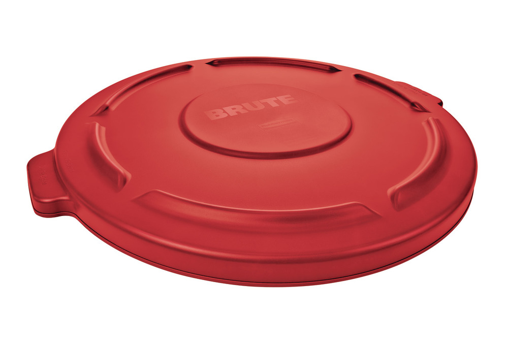 Deckel für Mehrzweckbehälter aus Polyethylen (PE) mit 120 Liter Volumen, rot - 1