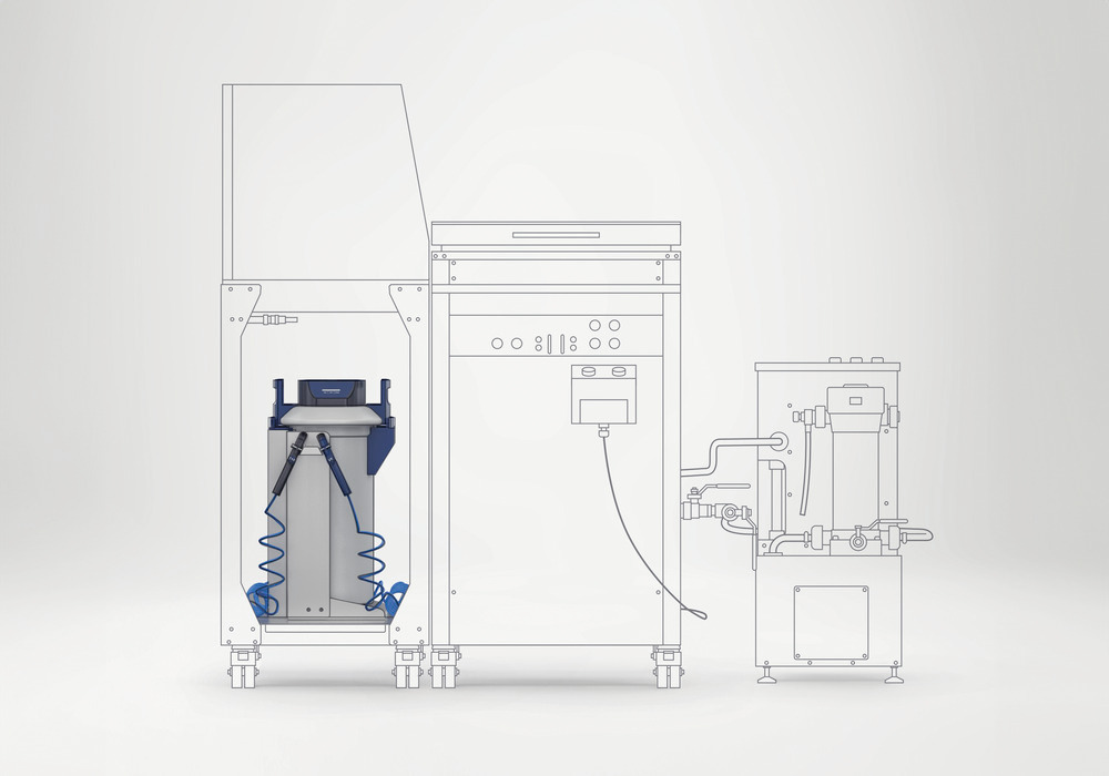 Elma Rinse rinsing device for pre- and post-cleaning in ultrasonic cleaning - 3