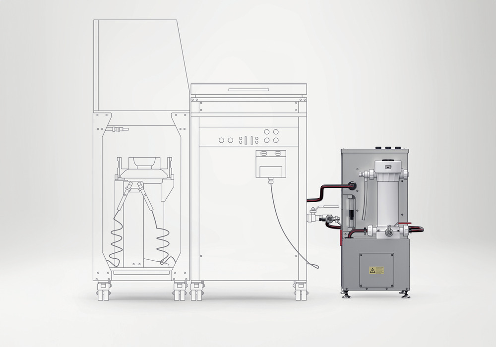 Elma filter 3/4 with self-priming pump for Elmasonic xtra ST 300H, 500H, 600H, 800H and 1900s - 4