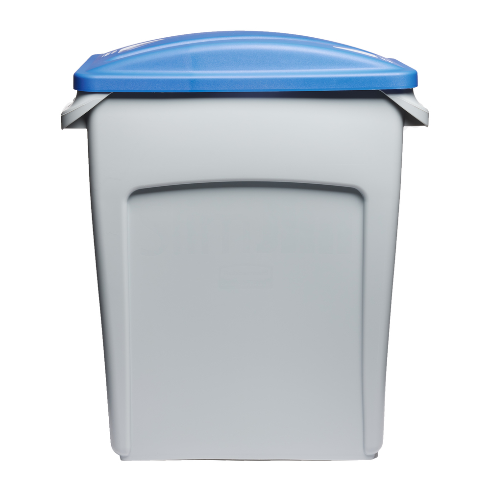 Lock för pappersinkast, för avfallsbehållare med volym på 60/90 liter, blå - 4