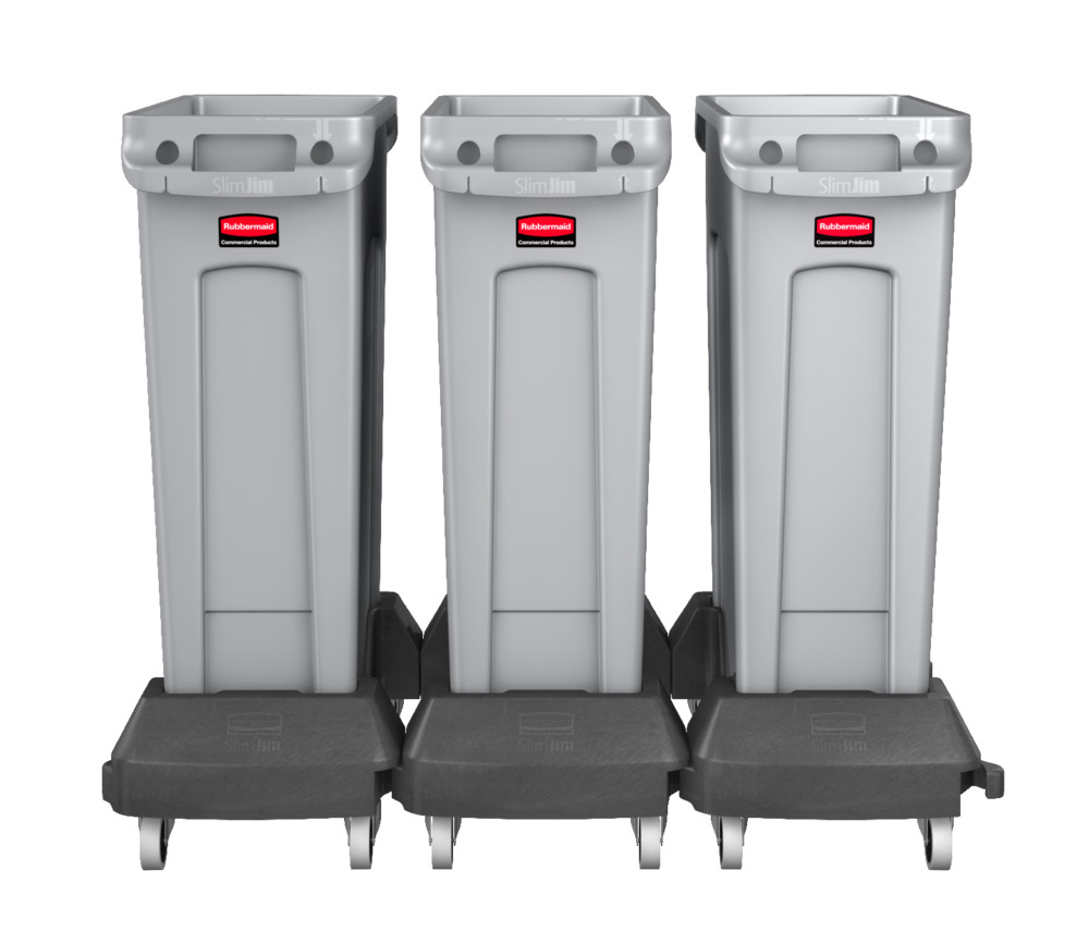 Waste Collection Bins For Recyclable Materials, 60l, Grey, Model SJ 6 - 10