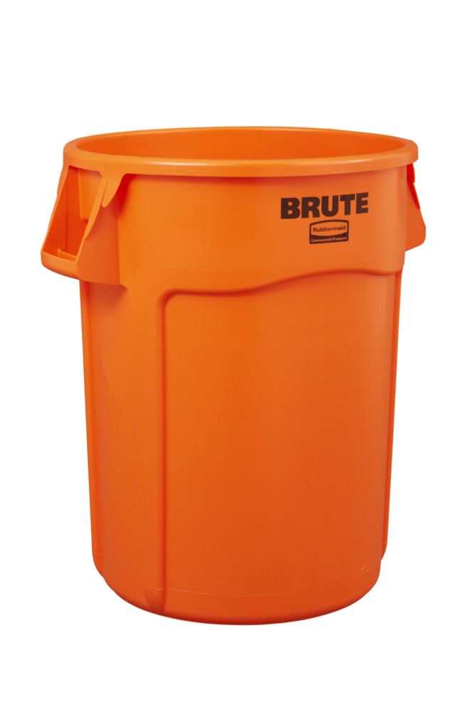 Multipurpose container in polyethylene, 120 litre volume, orange - 1