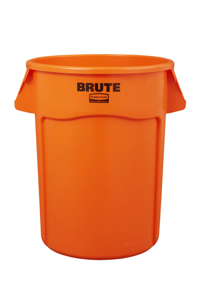 Multipurpose container in polyethylene, 170 litre volume, orange - 1