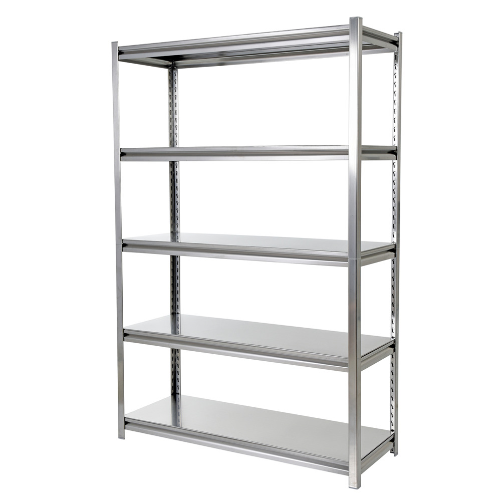 Stainless Steel Solid Rivet Shelving 48 In. x 18 In. x 72 In - 2