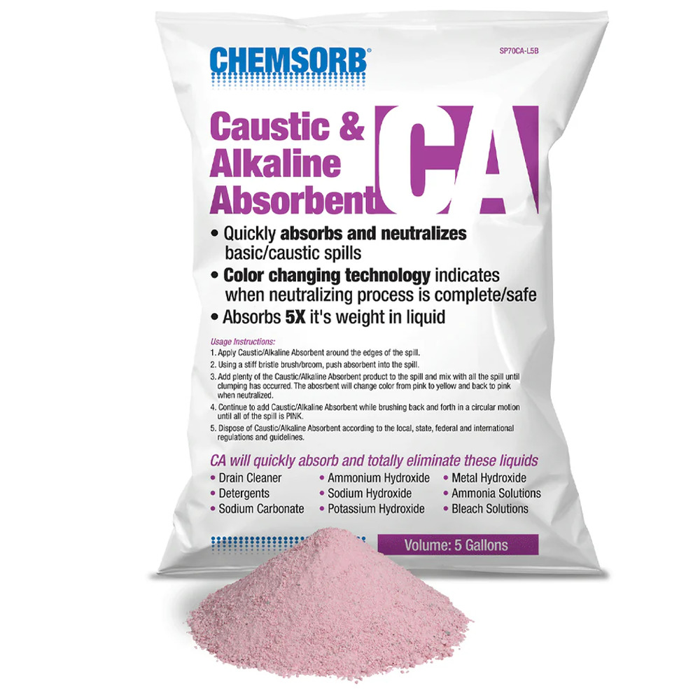Caustic & Alkaline Neutralizing Absorbent, 10 Gallon Bag - 1