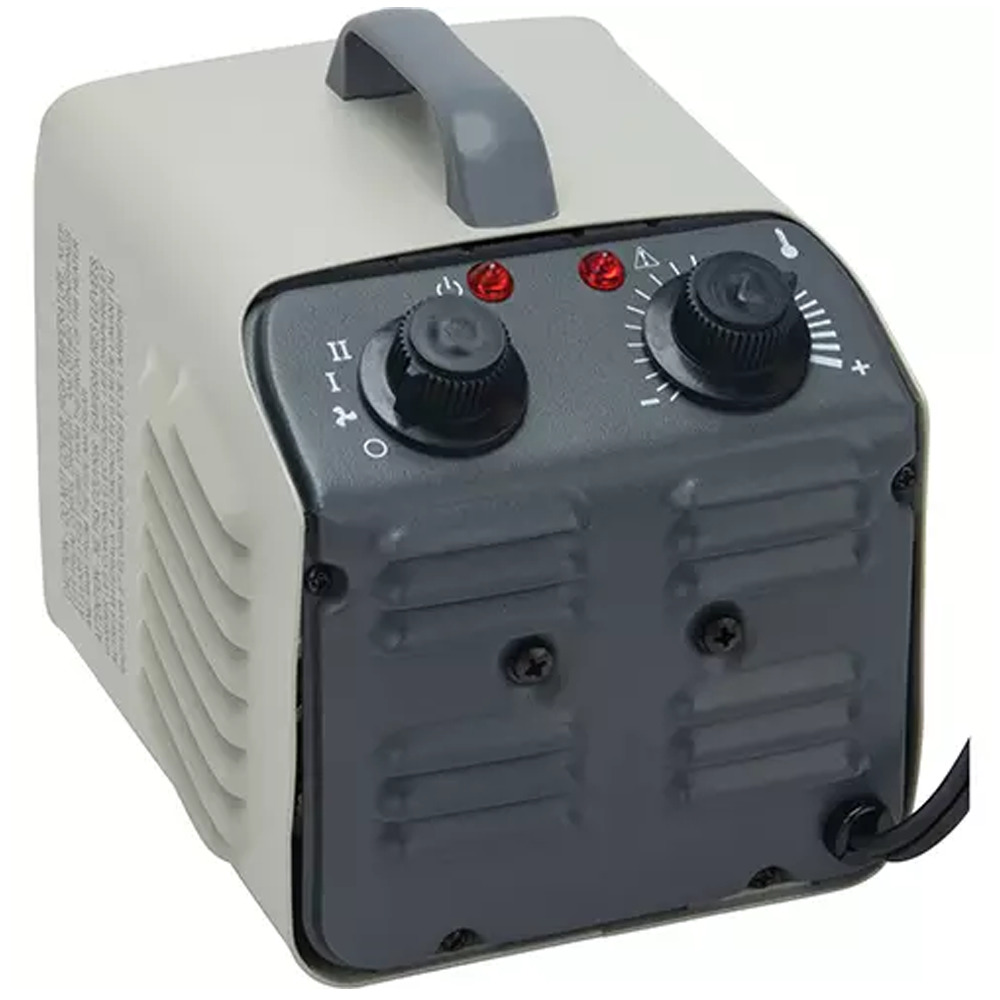 Personal Metal Shop Heater with Thermostat, Fan, Electric - 2