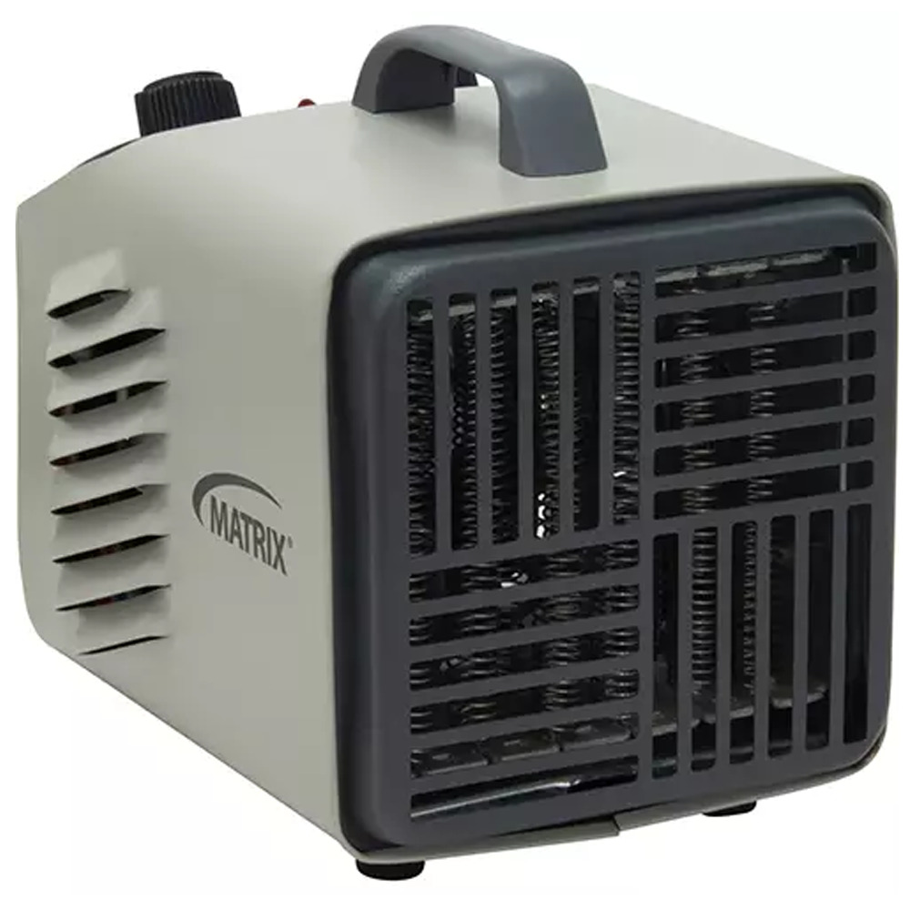 Personal Metal Shop Heater with Thermostat, Fan, Electric - 1