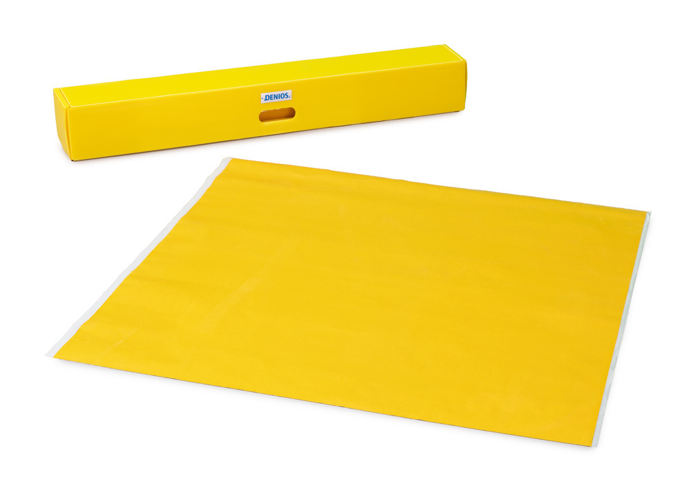 Disposable sealing mat, polyurethane coated, 900 x 900 mm - 1