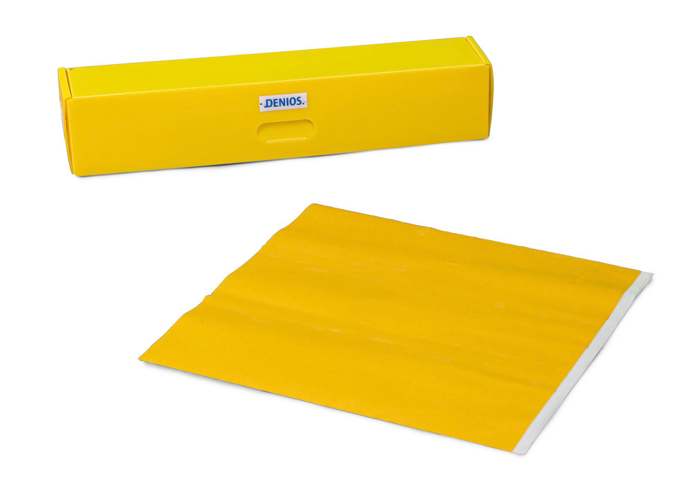 Disposable sealing mat, polyurethane coated, 1200 x 1200 mm - 1
