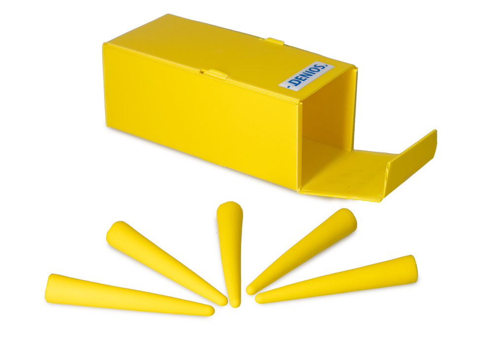 Sealing plugs in polyurethane with 10 to 30 mm diameter, 5 pieces - 1