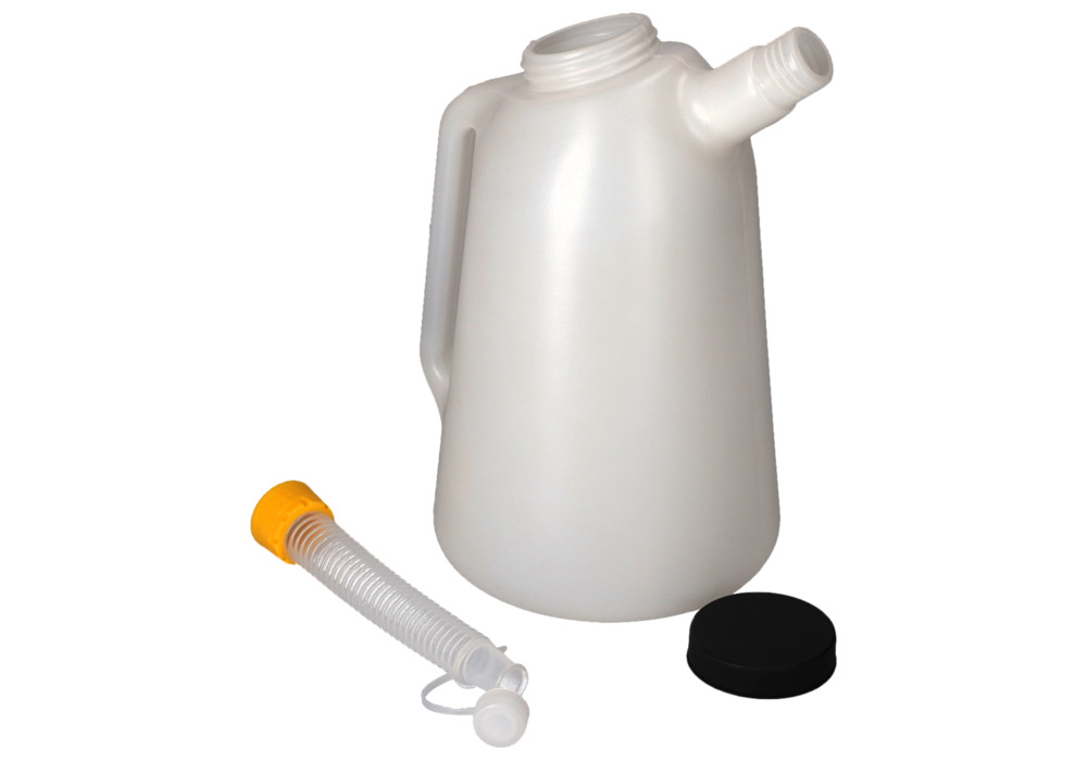Misura per liquidi con coperchio antipolvere svitabile, capacità 3 litri - 8