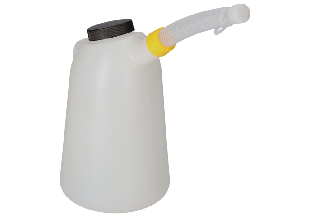 Flüssigkeitsmaß mit schraubbarem Staubschutzdeckel, 3 Liter Volumen - 5