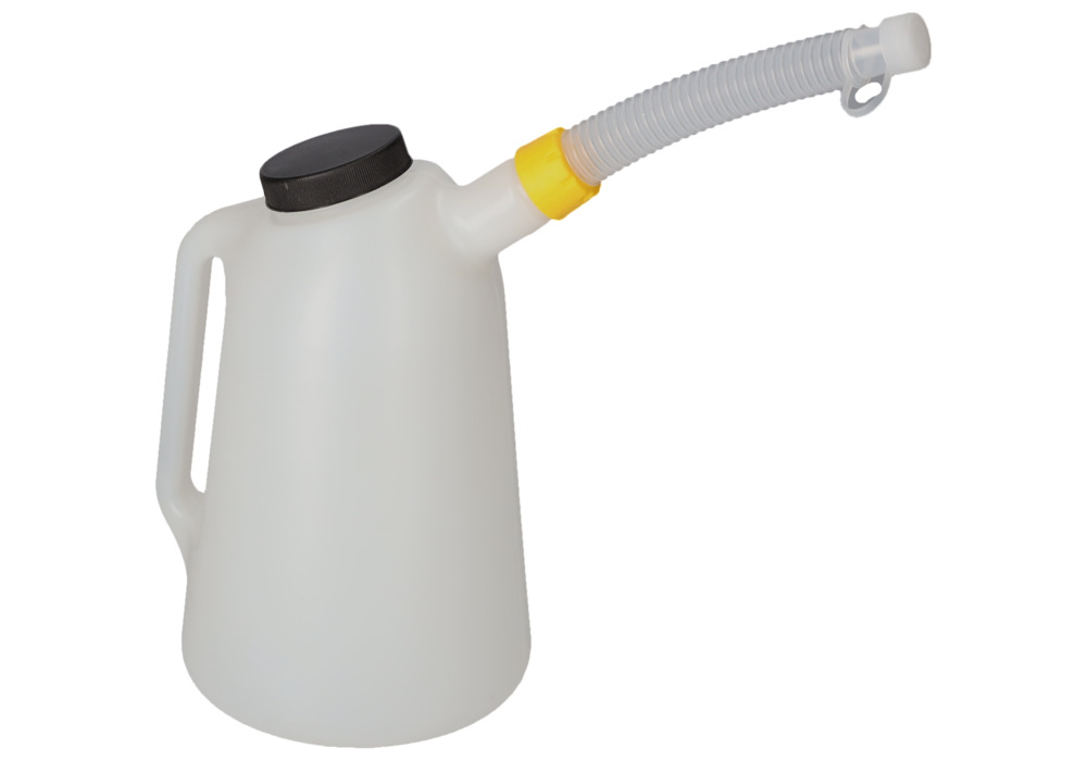 Flüssigkeitsmaß mit schraubbarem Staubschutzdeckel, 3 Liter Volumen - 1