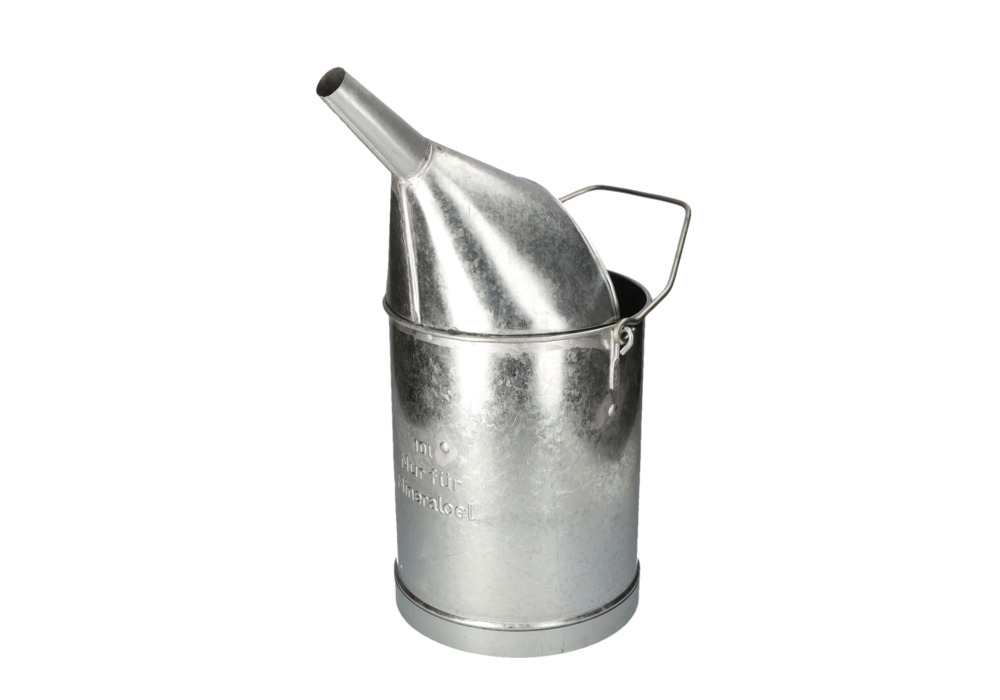 Measuring bucket, galvanized steel, 10 litre capacity - 6