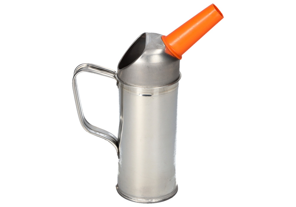 Measuring jug, tin plate, with inflexible spout, 0.5 litre capacity - 8