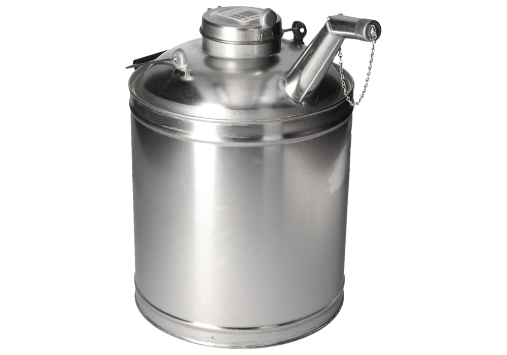 Oil can, steel, 10 litre capacity - 1