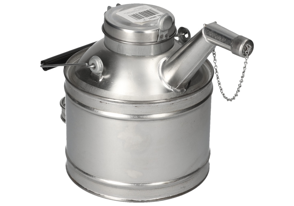 Oil can, tin plate, 3 litre capacity - 1