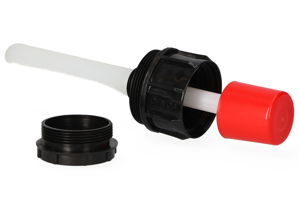 Level indicator with 2" - 3/4" supply, with separate screw cap - 4