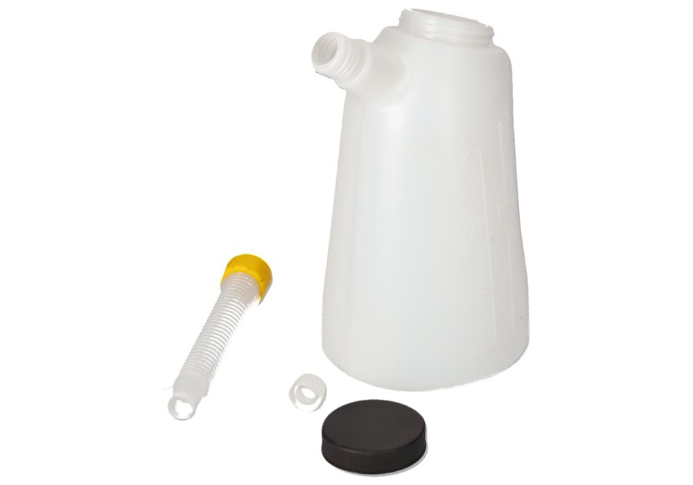 Medida de líquidos tampa de proteção contra pó de enroscar, 2L de volume - 5