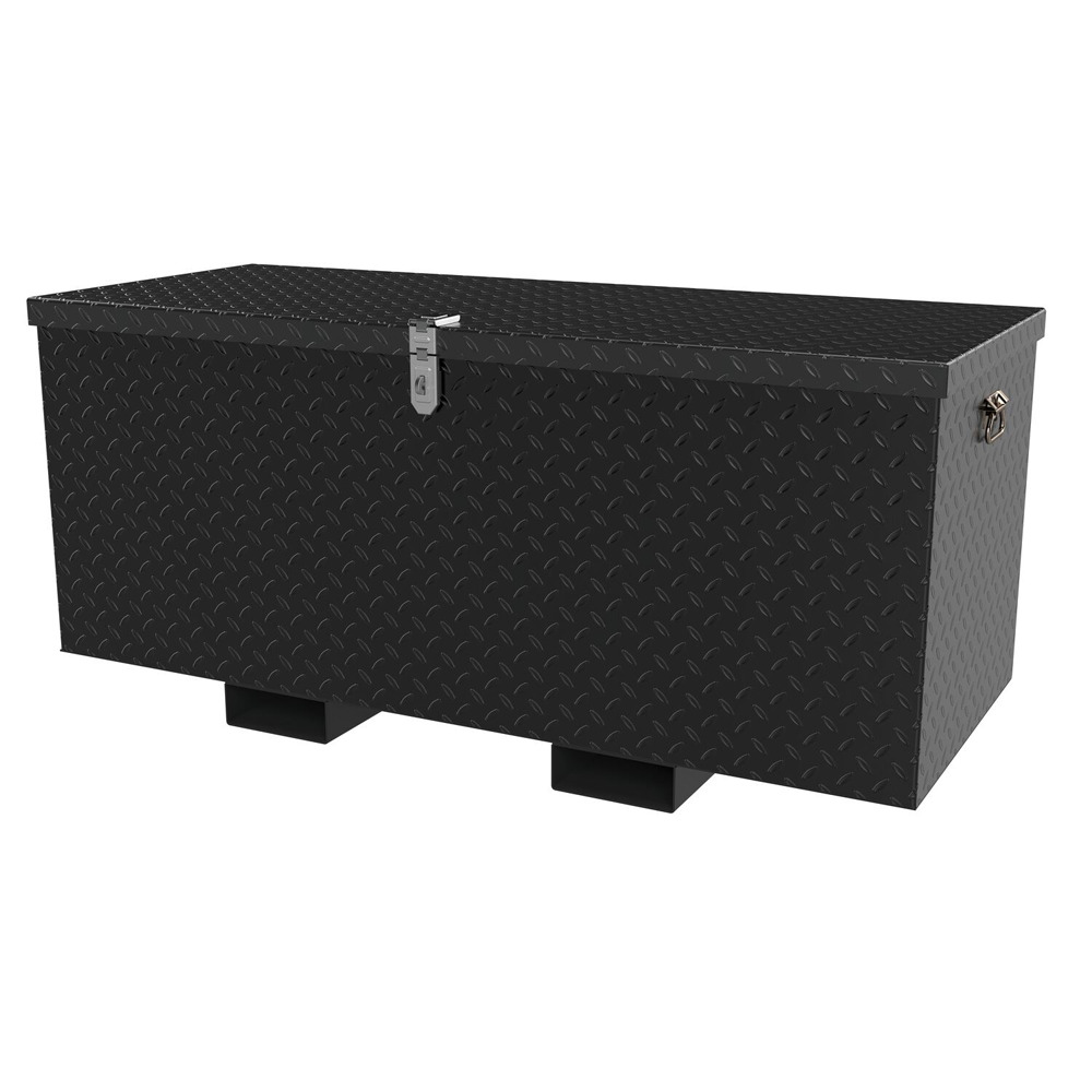 Steel Tread Plate Toolbox with Fork Pockets 24 In. x 36 - 1